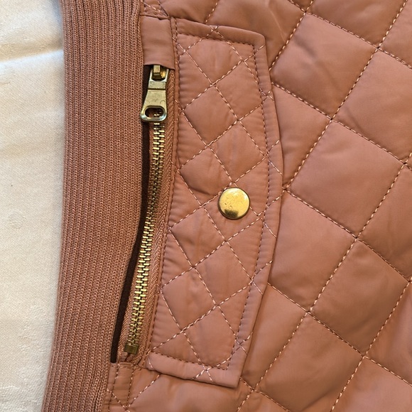 Love Tree Quilted Vest Size Small Light Pink - Picture 6 of 8